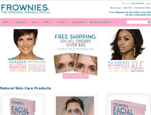 Tablet Screenshot of frownies.com